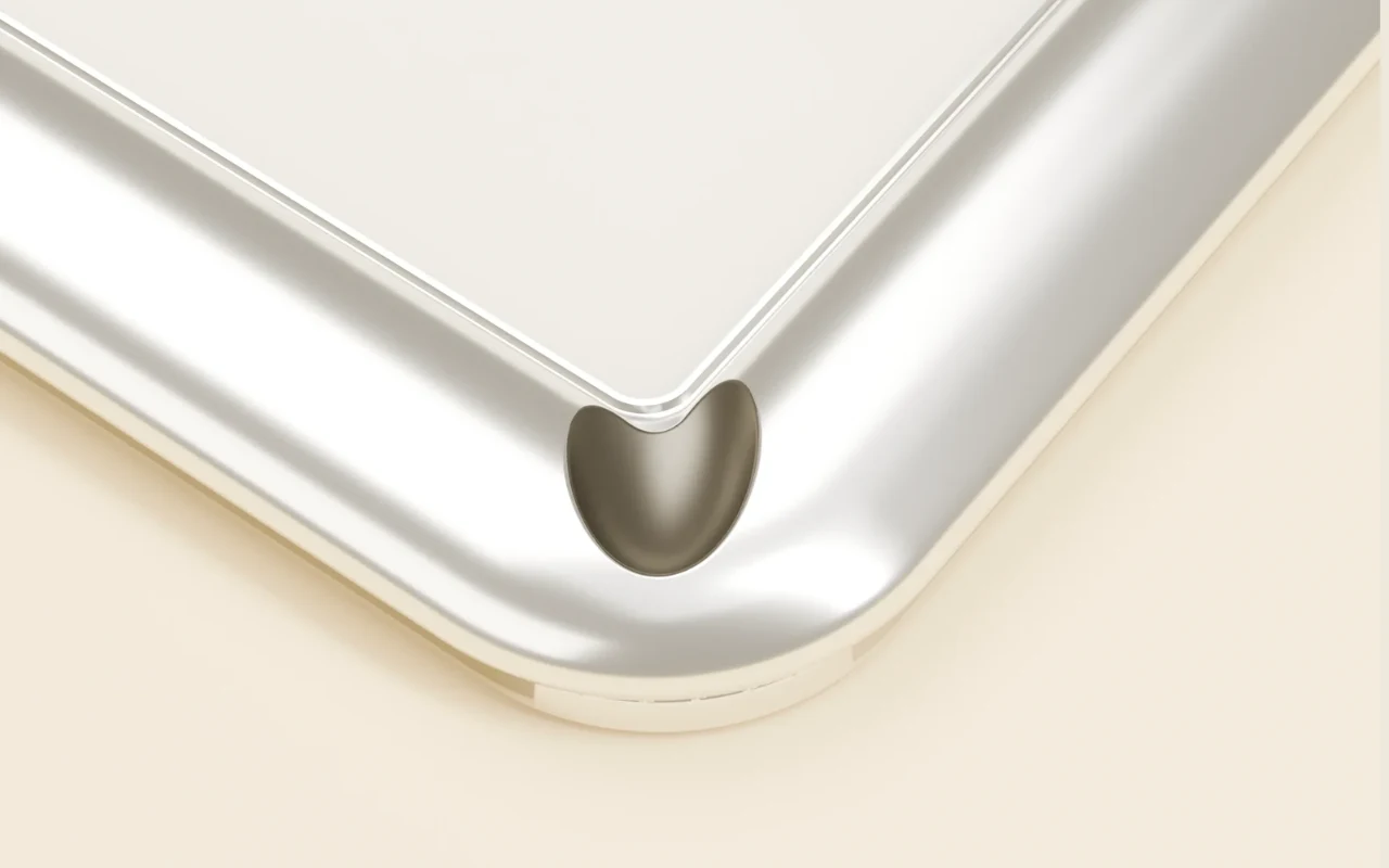Maison AMES: The Six detail and design visualisation, followed by the real Frames and Maison websites.